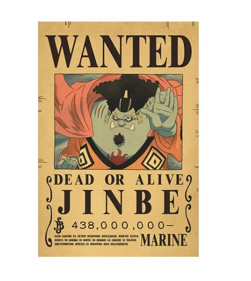 Плакат Ван Пис Дзимбей One Piece ABC