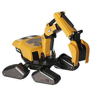 Екскаватор іграшковий (масштаб 1:50) 1703 Жовтий