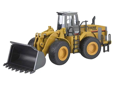 Екскаватор-бульдозер іграшковий (масштаб 1:40) 1913 Жовтий