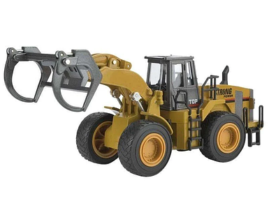 Екскаватор іграшковий (масштаб 1:40, світлодіодні фари) 1914 Жовтий