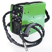 Зварювальний напівавтомат інверторний 0,8 - 1мм MIG-140 20-140А ел.4мм 3+2,5+2м APRO