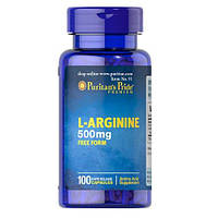 Puritan's Pride L-Arginine 500 mg 100 капс EXP