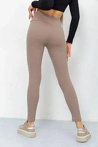 Демісезонні стягуючі лосини, Демісезонні жіночі лосини, Жіночі лосини з високою талією Моко, S