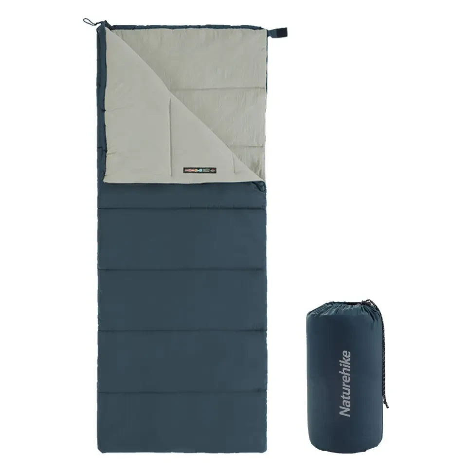 Спальний мішок Naturehike F150 NH22MSD05 темно-блакитний, фото 1