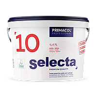 Краска интерьерная латексная Primacol Professional SELECTA 10 полуглянец белый  база 5л (2128618213)