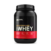 Протеин Optimum Gold Standard 100% Whey, 907 грамм Шоколад-орех EXP