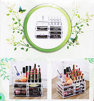 Органайзер Cosmetic Storage Box для зберігання косметики та аксесуарів на 5 відділень! Salee