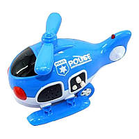 Музичний вертоліт Bambi 777-43B/C у коробці Блакитний