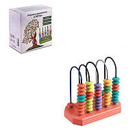 Дерев'яна іграшка "Счети" ТМ Дерево 172105 50 намистин