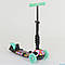 Самокат 5 в 1 триколісний 43702 Best Scooter Сонечко абстракція бірюзовий, фото 7