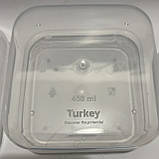 Набір ланчбоксів для їжі неонові 4 шт, фото 10