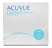 Лінзи Acuvue Oasys 1-Day with HydraLuxe 90 шт -0.5 / 8.5 (Johnson&Johnson)