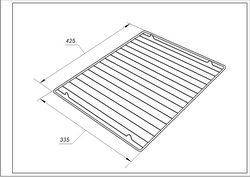 Решітка 574049 для духовки Gorenje, фото 2
