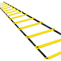 Координационная лестница (скоростная дорожка) Agility Ladder 4FIZJO 4FJ0239, 8 м, Time Toys