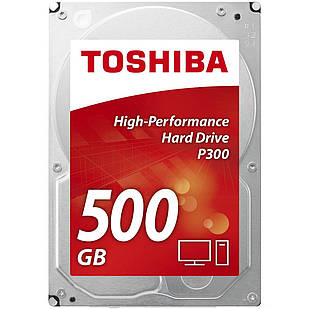 HDD 500Gb, 7200, Toshiba P300 Series, 64M, SATA III (HDWD105UZSVA)