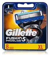 Gillette Fusion Proglide 8 шт. в упаковці змінні касети для гоління джилет