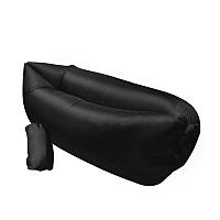 Диван мішок надувний матрац Ламзак Lamzaс Air Cushion Чорний, відмінний товар