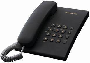 Panasonic Дротовий телефон KX-TS2350 [Black]