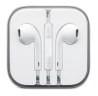 Проводные наушники Аpple iphоne earpods белые с микрофоном в коробке (), отличный товар