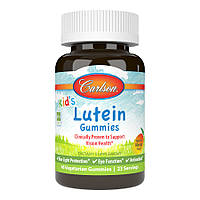 Натуральная добавка Carlson Labs Kid's Lutein Gummies, 46 желеек Манго EXP