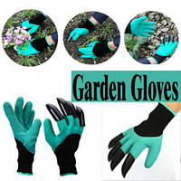 Садові рукавички з кігтями для саду. Garden Genie Gloves, Топовий
