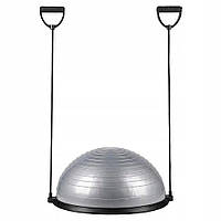 Балансировочная платформа Bosu Ball Springos BT0002, 57 см, Silver, Toyman