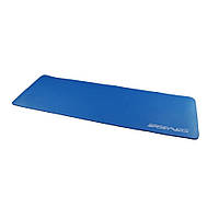 Коврик (мат) спортивный для йоги и фитнеса SportVida SV-HK0069 NBR 180 x 60 x 1 см, Blue, Toyman