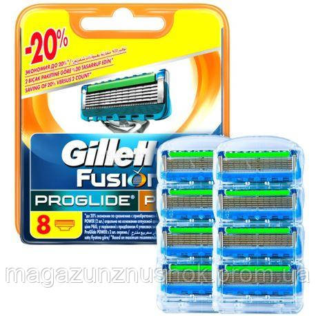 Касети для Бритви Gillette Fusion 5 ProGlide Power (8 шт.)