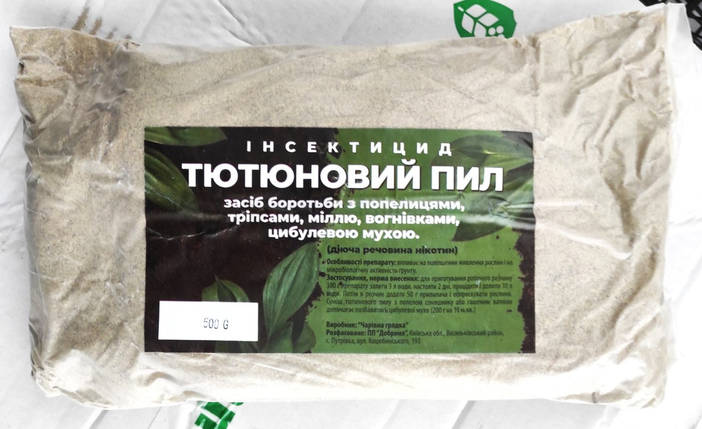 Органічний інсектицид Тютюновий пил, 500 г, фото 1