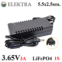 Зарядное устройство для LiFePO4 аккумуляторов 3.65V/3A/1S