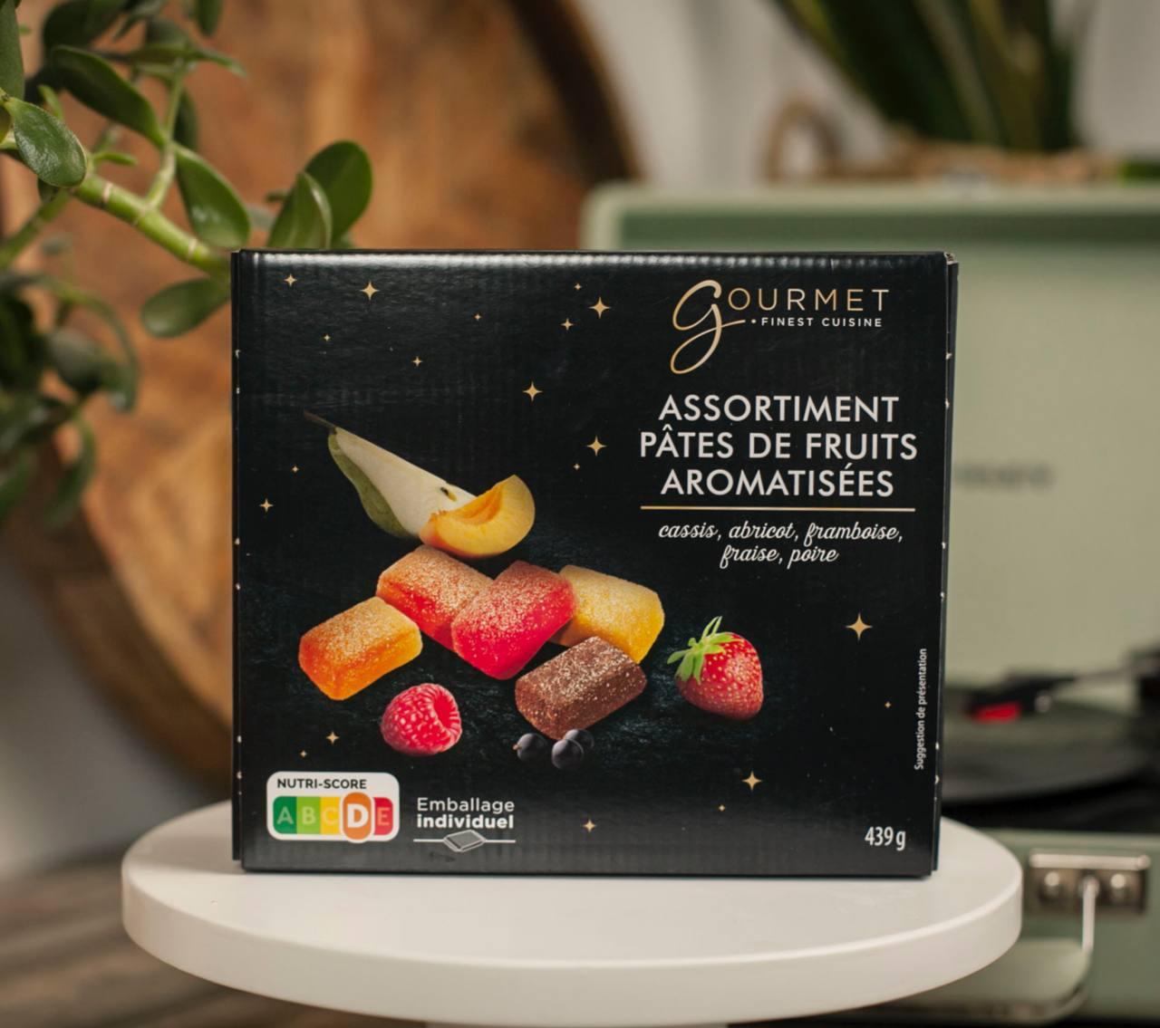 Французький натуральний мармелад Isaura "Pates de Fruits" 550 гр. Франція