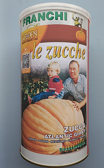 Гарбуз Атлантік Гігант (Zucca Atlantic) 500 г (Franchi)