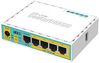 Маршрутизатор Mikrotik hEX PoE lite RouterOS L4 RB750UPr2