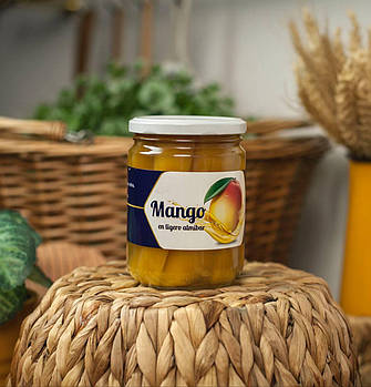 Манго консервоване в сиропі Mango 410г. Іспанія