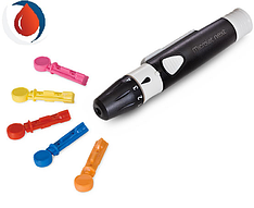 Ланцетна ручка пристрій для проколу Microlet Next