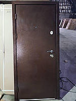 Двери входные металлические Булат Артиз 850*2040/950*2040Уличная медный антик/венге темный