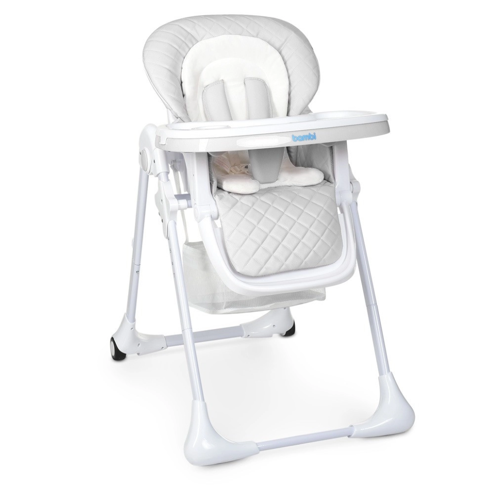 Стільчик для годування Bambi M 3890 Light Gray QT