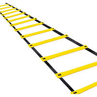 Координационная лестница (скоростная дорожка) Agility Ladder 4FIZJO 4FJ0239, 8 м, World-of-Toys