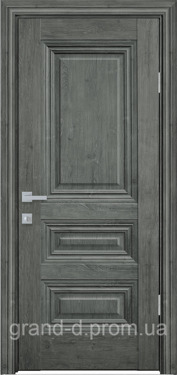 Межкомнатные двери Новый Стиль Прованс Камилла EкоВуд с матовым стеклом цвет орех сибирский - фото 1 - id-p2128654682