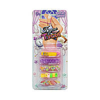 Набір бісеру "Піжамна вечірка" Bambi R22017 намистини, підвіски, нитки, браслет Помаранчевий