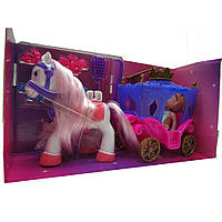 Іграшка Карета 8617-20 з лялькою, перукарський набір  8618