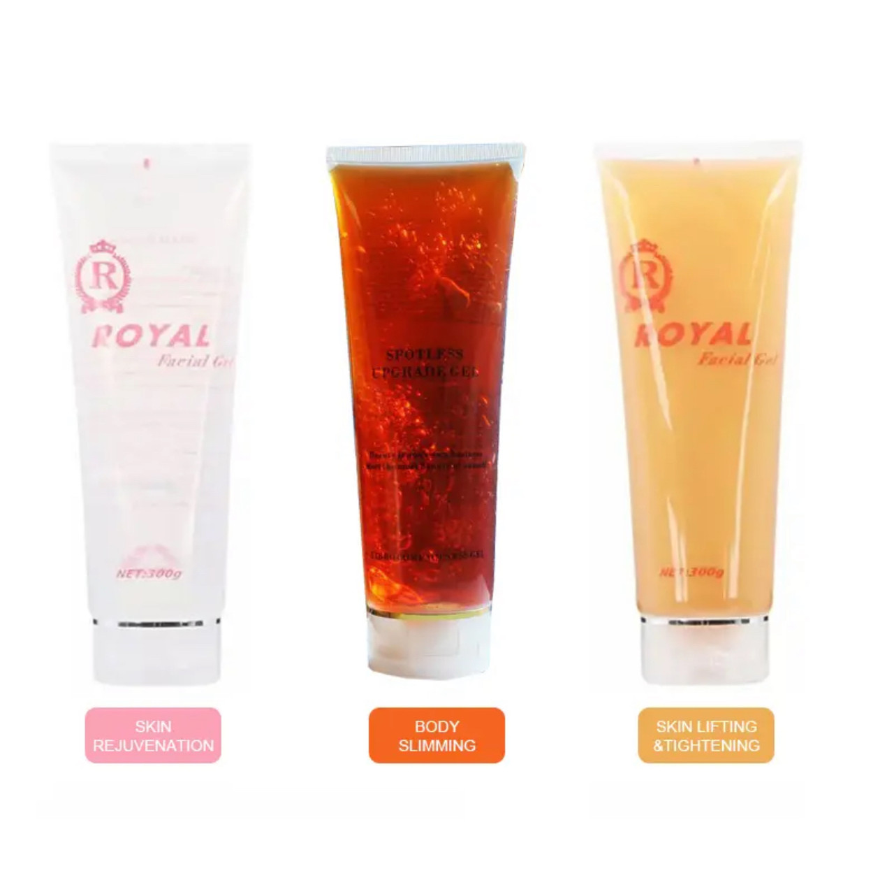 Гель Royal Facial Gel контактный для микротоков многофункциональный для узд - фото 3 - id-p2135135361