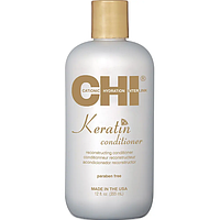 Кондиционер восстанавливающий с кератином Chi Keratin Conditioner 355 мл (24012L')