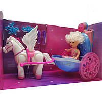 Іграшка Карета 8617-20 з лялькою, перукарський набір  8619