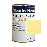 Фарба для дерева PROFI-FACADE LASUR tung oil 1 л Медовий (2128668702)