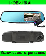 Видеорегистратор зеркало с задней камерой Vehicle Blackbox DVR Full HD! Улучшенный