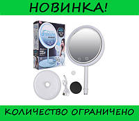 Настольное косметическое зеркало с подсветкой и вентилятором от USB Beauty Breeze Mirror! Улучшенный
