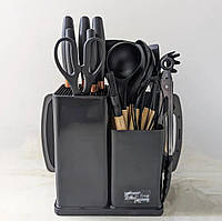 Набор кухонных приборов Zepline 19 предметов Набор ножей нержавеющая сталь Кухонные аксессуары вак