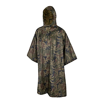 Пончо тактическое One Size Мультикам Helikon-Tex Poncho U.S. Model PL One Size Woodland (PO-MUS-PO-04)