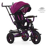 Дитячий триколісний велосипед TURBOTRIKE M 4058-8 з батьківською ручкою